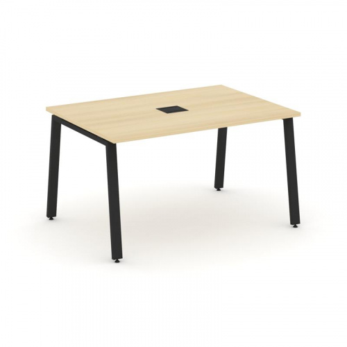 Style Project Стол переговорный SN-6A.SPRG-004 Акация Лорка/Металл Антрацит 1580*980*750 фото 5