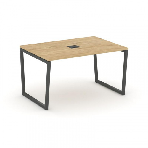 Style Project Стол переговорный SN-4T2.SPRG-001 Акация Лорка/Металл Антрацит/Заглушка Металл Антраци фото 22