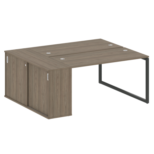 Бенч-система с шкафом-купе на О-обр. м/к Metal System Quattro 40БО.РС-СШК-1.3 фото 2