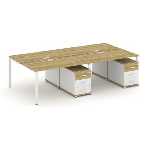 Бенч-система на 4 места с 2 опорными тумбами Concept CN.DRS-319 фото 11 Бенч-система на 4 места с 2 опорными тумбами Concept CN.DRS-319 фото 11