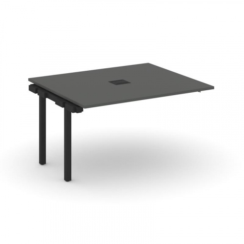 Style Project Проходной наб. элем. перег. стола SN-5P.NSPRG-032 Дуб Наварра/Металл Белый 1180*1180*7 фото 4