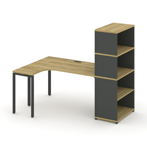 Стол эргономичный с опорным стеллажом Concept CN.SA-207(L) фото 3 Стол эргономичный с опорным стеллажом Concept CN.SA-207(L) фото 3