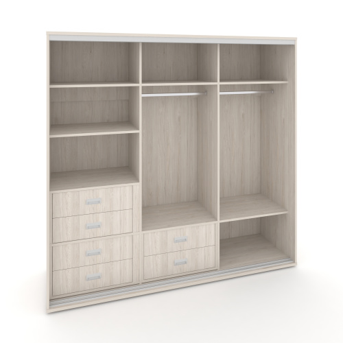 Корпус 3-х секционного шкафа низкого L=1769мм Maris SH.K3-2.2 K7 фото 3