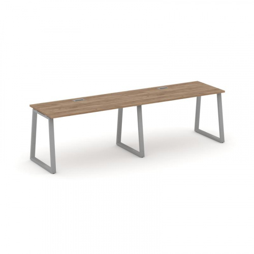 Style Project Рабочая станция 1 сторон. SN-6T1.ORS-013 Акация Лорка/Металл Антрацит/Заглушка Пластик фото 10