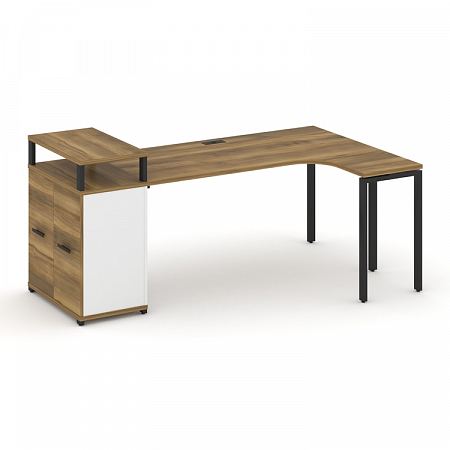 Стол эргономичный с опорным распашным шкафом Concept CN.SA-212(R)