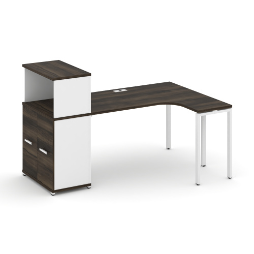 Стол эргономичный с опорным распашным шкафом Concept CN.SA-213(R) фото 2 Стол эргономичный с опорным распашным шкафом Concept CN.SA-213(R) фото 2