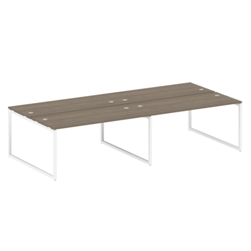 Бенч-система на 4 места на О-обр. м/к Metal System Quattro 40БО.СМ-4.4 фото 3 Бенч-система на 4 места на О-обр. м/к Metal System Quattro 40БО.СМ-4.4 фото 3