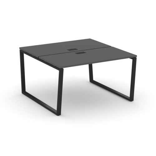 Style Project Рабочая станция 2-х сторон. SN-6T2.DRS-013 Акация Лорка/Металл Антрацит/Заглушка Пласт фото 7