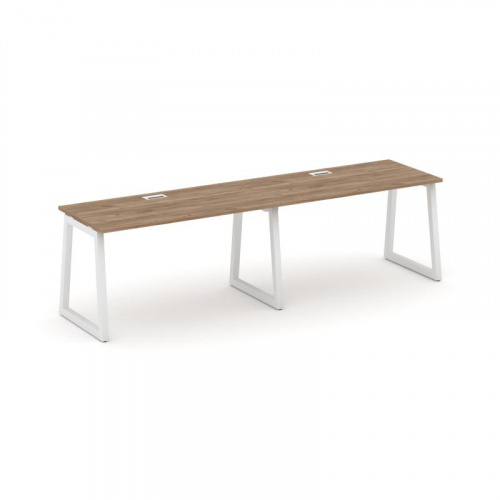 Style Project Рабочая станция 1 сторон. SN-5T1.ORS-011 Акация Лорка/Металл Антрацит/Заглушка Пластик фото 11