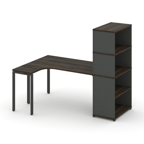 Стол эргономичный с опорным стеллажом Concept CN.SA-207(L) фото 2 Стол эргономичный с опорным стеллажом Concept CN.SA-207(L) фото 2