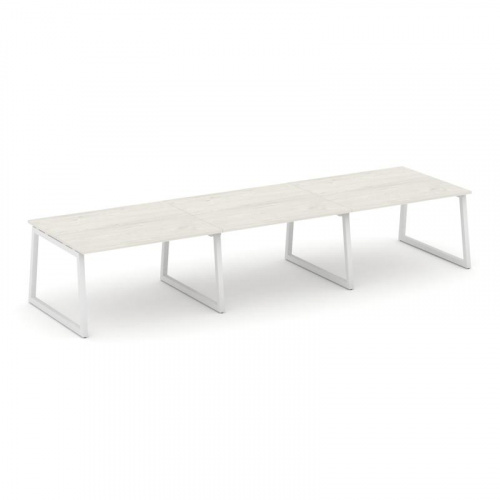 Style Project Стол переговорный SN-5T1.SPRG-052.3 Акация Лорка/Металл Антрацит 3540*1180*750 фото 14