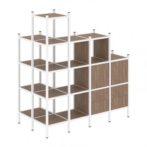 Стеллаж офисный угловой Loft VR.L-58 фото 9 Стеллаж офисный угловой Loft VR.L-58 фото 9