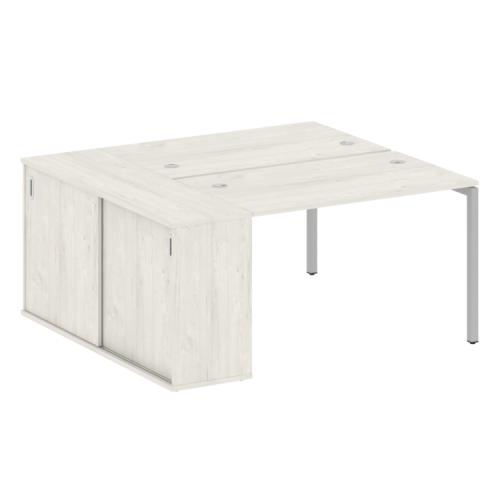 Бенч-система с шкафом-купе на П-обр. м/к Metal System Quattro 40БП.РС-СШК-1.2 фото 6 Бенч-система с шкафом-купе на П-обр. м/к Metal System Quattro 40БП.РС-СШК-1.2 фото 6