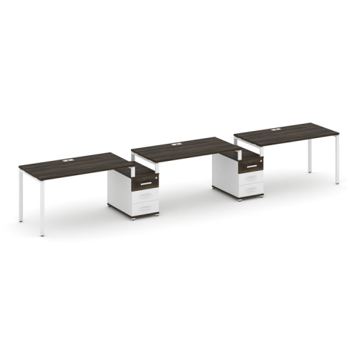 Бенч-система на 3 места с 2 опорными тумбами Concept CN.ORS-327 фото 10 Бенч-система на 3 места с 2 опорными тумбами Concept CN.ORS-327 фото 10