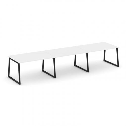 Style Project Стол переговорный SN-4T1.SPRG-023.3 Акация Лорка/Металл Антрацит 4410*980*750 фото 6