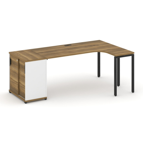 Стол эргономичный с опорным шкафом-купе Concept CN.SA-218(R) Стол эргономичный с опорным шкафом-купе Concept CN.SA-218(R)