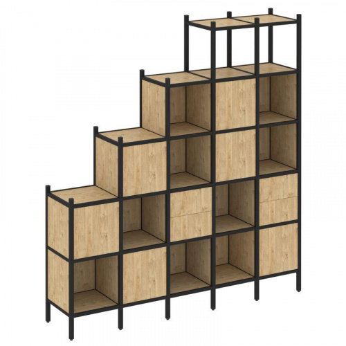 Стеллаж офисный прямой Loft VR.L-25 фото 7 Стеллаж офисный прямой Loft VR.L-25 фото 7