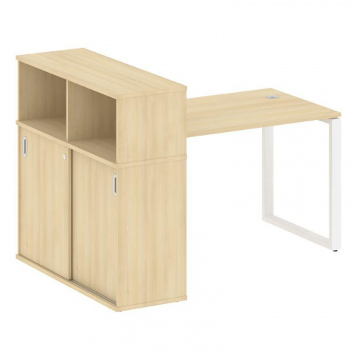 Стол письменный с шкафом-купе на О-обр. м/к Metal System БО.РС-СШК-3.2 фото 6 Стол письменный с шкафом-купе на О-обр. м/к Metal System БО.РС-СШК-3.2 фото 6