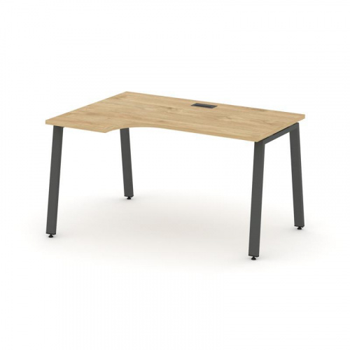 Style Project Стол рабочий эргоном. SN-6A.SPA-022(L) Антрацит/Металл Белый 1580*800/980*750 фото 24 Style Project Стол рабочий эргоном. SN-6A.SPA-022(L) Антрацит/Металл Белый 1580*800/980*750 фото 24