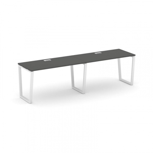 Style Project Рабочая станция 1 сторон. SN-6T2.ORS-014 Акация Лорка/Металл Антрацит/Заглушка Пластик фото 19