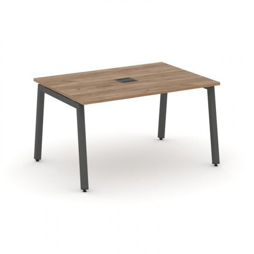 Style Project Стол переговорный SN-5A.SPRG-002 Акация Лорка/Металл Белый 1180*980*750 фото 20