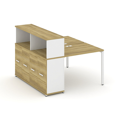 Бенч-система с опорным распашным шкафом Concept CN.DRS-225