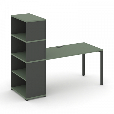 Стол офисный с опорным стеллажом Concept CN.SP-215
