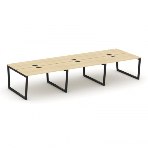 Style Project Рабочая станция 2-х сторон. SN-5T2.DRS-064 Акация Лорка/Металл Антрацит/Заглушка Пласт фото 4