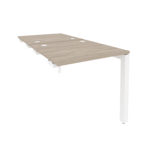 Стол-приставка двойной на П-обр. м/к Onix O.MP-D.SPR-0.8 фото 6