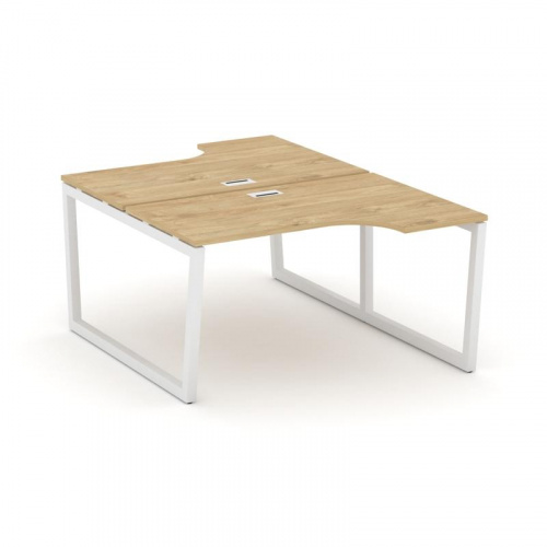 Style Project Рабочая станция эргоном. SN-5T2.DRPA-012 Акация Лорка/Металл Антрацит/Заглушка Пластик фото 3