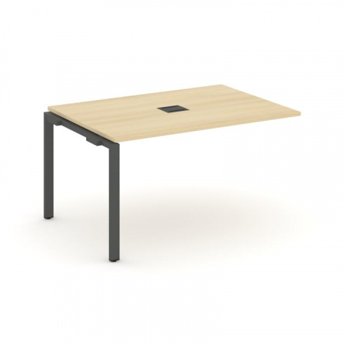 Style Project Проходной наб. элем. перег. стола SN-6P.NSPRG-003 Тиквуд Светлый/Металл Черный 1380*98 фото 20