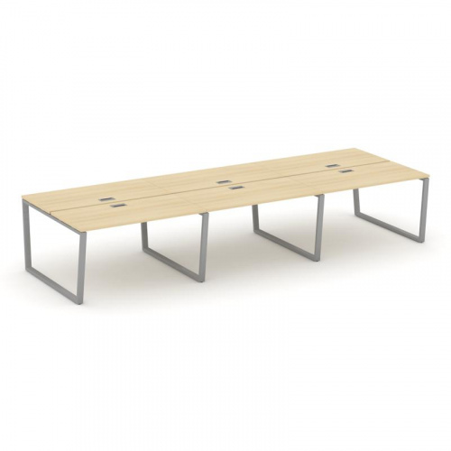 Style Project Рабочая станция 2-х сторон. SN-6T2.DRS-063 Акация Лорка/Металл Антрацит/Заглушка Пласт фото 20