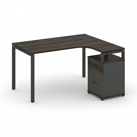 Стол эргономичный с опорной тумбой Concept CN.SA-308(R)