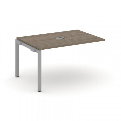 Style Project Проходной наб. элем. перег. стола SN-5P.NSPRG-004 Тиквуд Светлый/Металл Белый 1580*980 фото 15