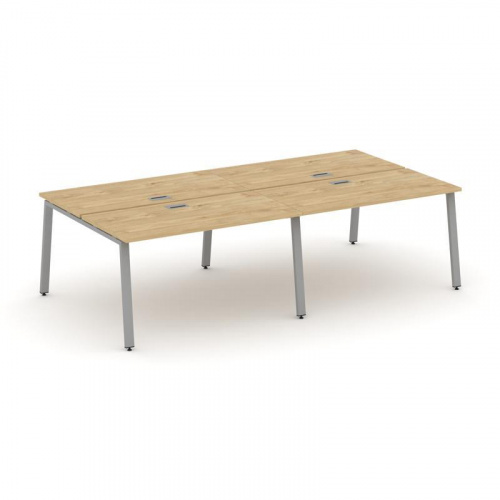 Style Project Рабочая станция 2-х сторон. SN-6A.DRS-034 Вяз Благородный/Металл Антрацит 3160*1232*75 фото 8