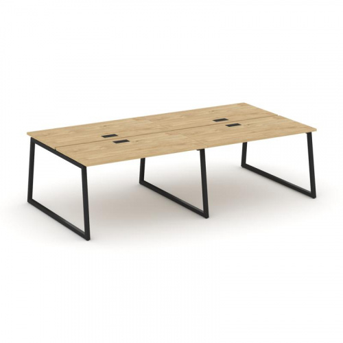 Style Project Рабочая станция 2-х сторон. SN-4T1.DRS-044 Акация Лорка/Металл Антрацит/Заглушка Пласт Style Project Рабочая станция 2-х сторон. SN-4T1.DRS-044 Акация Лорка/Металл Антрацит/Заглушка Пласт