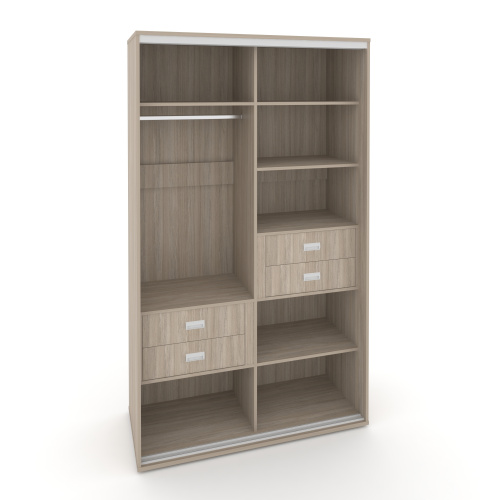 Корпус 2-х секционного шкафа высокого L=1500мм Maris SH.K2-5.1 K5 фото 7 Корпус 2-х секционного шкафа высокого L=1500мм Maris SH.K2-5.1 K5 фото 7