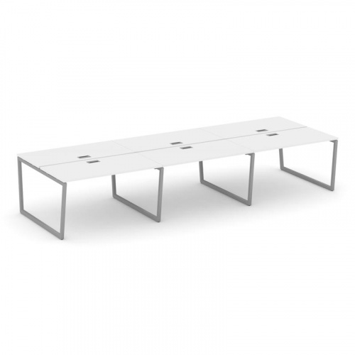 Style Project Рабочая станция 2-х сторон. SN-4T2.DRS-064 Акация Лорка/Металл Антрацит/Заглушка Пласт фото 15