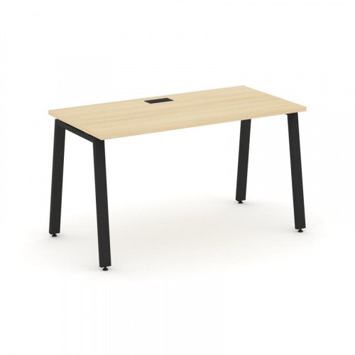 Style Project Стол письменный SN-6A.SP-014 Акация Лорка/Металл Белый 1580*700*750 фото 5