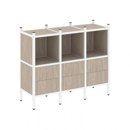 Стеллаж офисный прямой Loft VR.L-07 фото 2 Стеллаж офисный прямой Loft VR.L-07 фото 2