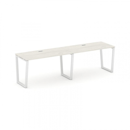 Style Project Рабочая станция 1 сторон. SN-6T2.ORS-014 Акация Лорка/Металл Антрацит/Заглушка Пластик фото 13