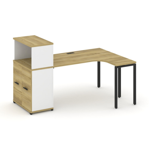 Стол эргономичный с опорным распашным шкафом Concept CN.SA-213(R) Стол эргономичный с опорным распашным шкафом Concept CN.SA-213(R)
