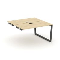 Style Project Стол-приставка к опор. элем. SN-5T2.DPRS-003 Акация Лорка/Металл Антрацит/Заглушка Пла