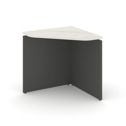 Style Project Угловой элемент стола SN-D.USP-021 Антрацит/Белый/Металл Белый 800*800*750 фото 7