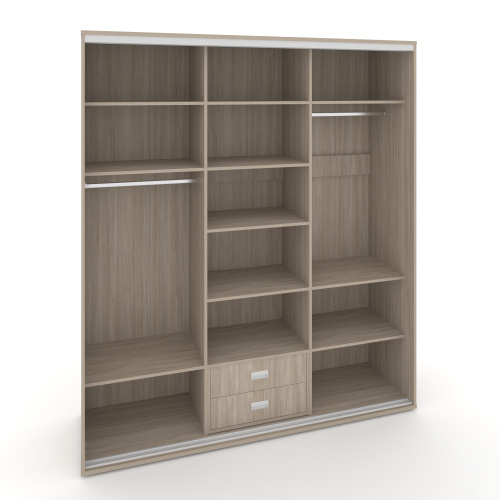 Корпус 3-х секционного шкафа высокого L=2369мм Maris SH.K3-6.1 K2 фото 4