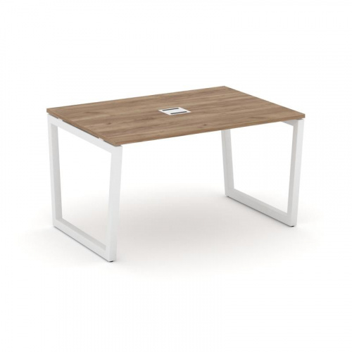 Style Project Стол переговорный SN-5T2.SPRG-002 Акация Лорка/Металл Антрацит/Заглушка Металл Антраци фото 11