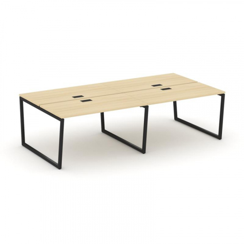 Style Project Рабочая станция 2-х сторон. SN-4T2.DRS-034 Акация Лорка/Металл Антрацит/Заглушка Пласт фото 19