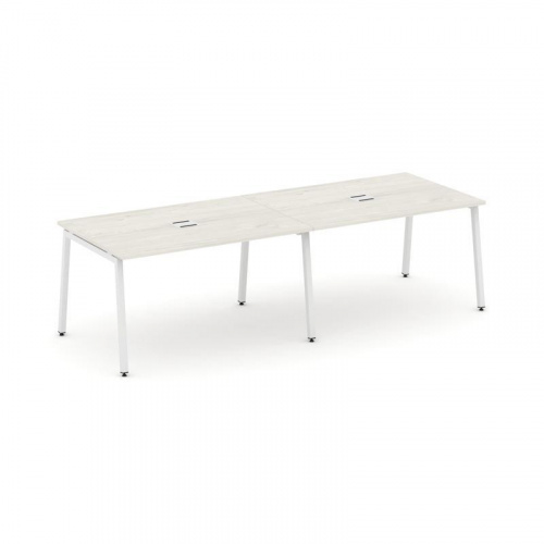 Style Project Стол переговорный SN-4A.SPRG-014 Белый/Металл Антрацит 3160*980*750 фото 16