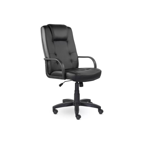 Кресло руководителя К-41 Кендо (Пластик) (Кожзаменитель)