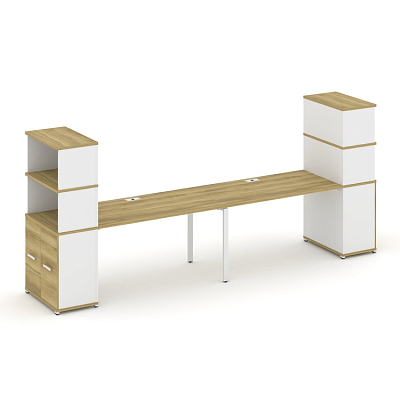 Бенч-система с опорными распашными шкафами Concept CN.ORS-231